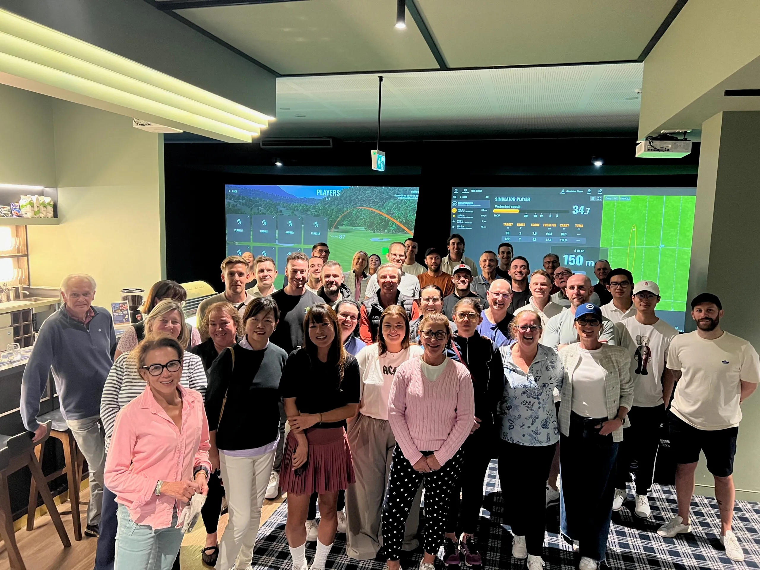 IMG_0059 2 Bar and Golf Simulator Bays at Howe2Golf in Moore Park, Sydney