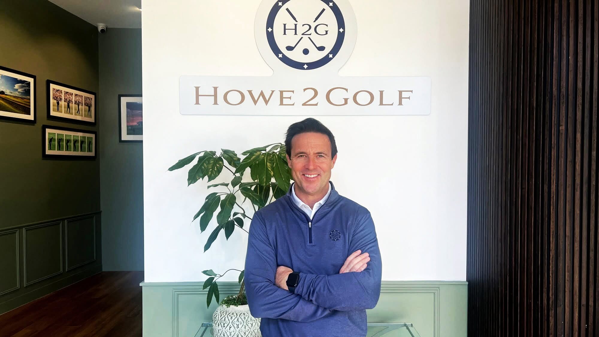 Photo of Chris Howe, Golf Pro and Founder of Howe2Golf